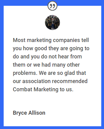 combat marketing for Social Proof